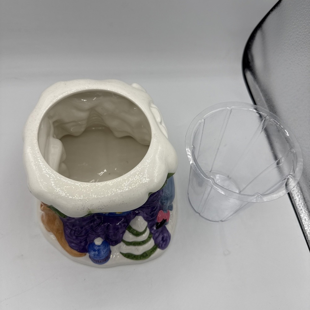 VTG Disney FTD Winnie the Pooh Cookie Jar Planter Table Decor XMAS Tigger Vase - Picture 6 of 12
